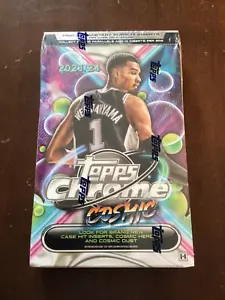 Scatola hobby basket cromata Topps Cosmic 2023-24 sigillata bella - Foto 1 di 2
