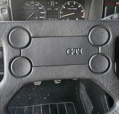 Centre volant 4 branches Golf 1 & 2 siglé GTI 171419669L - Photo 1/3