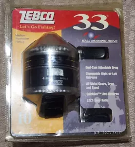NEW Vintage Zebco Classic 33 Metal Case Fishing Reel Fresh Water 10lb line๐๐ฆ๐ฃ - Picture 1 of 2