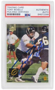 Tony Boselli autographed Jaguars 1995 Upper Deck Rookie Card #2 - (PSA/DNA) - Picture 1 of 2