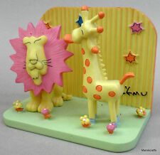 Carters Book Ends Emu Namae Lennon Lion Giraffe 4x5x3in Nursery Kids 2000 Decor