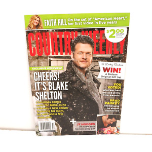 Country Weekly Magazine December 2012 Blake Shelton JT Hodges Faith Hill