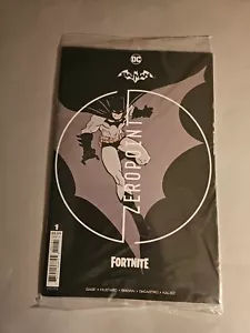 2021 Batman FORTNITE 1 Mustard Variant Polybagged Unopened Collectible NM - Picture 1 of 2