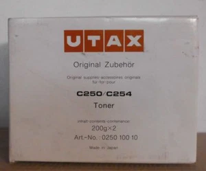 Toner originale Utax 025010010 per C250 C254 2x200g confezione originale A - Foto 1 di 1