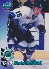 1995-96 Edge Ice Las Vegas Thunder # BLAINE MOORE