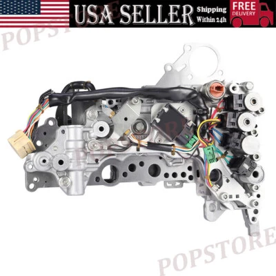 For 06-13 Nissan Versa Valve Body W Solenoids JF009E RE0F08A/B OEM 31705-1XC2B - Image 1 of 4