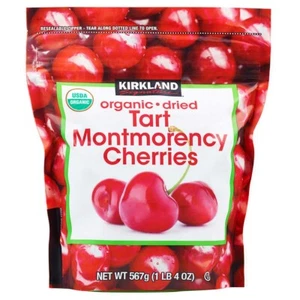 USDA Organic Dried Tart Montmorency Cherries Resealable Bag Healthy Fruit 567g - Bild 1 von 6