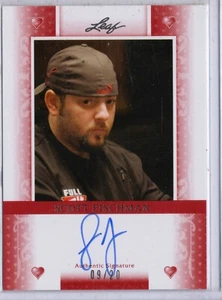 Leaf Poker Scott Fischman 2011 coche Red Heart /20 BA-SF1 - Imagen 1 de 2