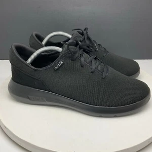 Kizik Madrid Eco Hands Free Shoes Womens 11.5W Mens 10W Black Knit Sneakers - Picture 1 of 8