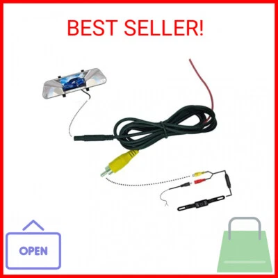 Backup Camera Rearview Camera Video Cable CVBS RCA Male Connector to 4 PIN Femal - Image 1 of 2