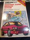 Chilton 6963 Repair Manual Mustang  Capri, Merkur: 1979-88 Paperback