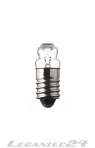 Glühlampe 2,2V 250mA E10 NF 11,5x24mm Glühbirne Lampe Birne 2,2Volt 250mA neu - Picture 1 of 1