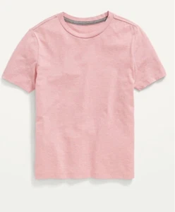 Old Navy Kids Size Small (6-7) Pink Short Sleeve T-Shirt Tee .. Dried Rose ..NWT - Picture 1 of 2