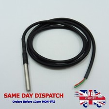 Waterproof DS18B20 Digital Sensor Temperature Probe Thermal Thermometer Arduino