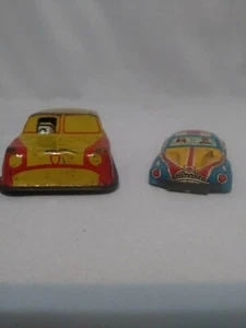 Vintage Tin Vehicles 1940's Taxi & Ambulance  #965 - Picture 1 of 6