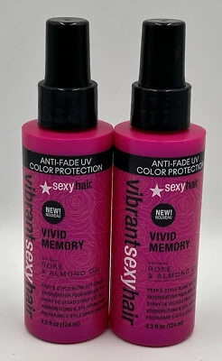 Vibrant Sexy Hair Vivid Memory Prep & Style Blow Out Spray 4.2 oz TWO Pack - Image 1 of 2