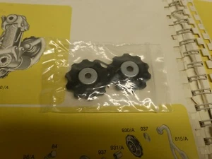 Repuesto 10 t. "Ruedas de polea" para desviadores traseros Campagnolo vintage-NOS - Imagen 1 de 5