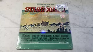 "STAGECOACH" original soundtrack OST Jerry Goldsmith UK 1966 FONTANA LP - Picture 1 of 3