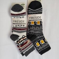Sofsole Fireside Mens Lodge Socks- Size 8-12.5  - 2 Pair