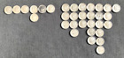 Lot Of 32 Mercury Silver Dimes 1917-1945 Various Dates Wwii Era Us Coins