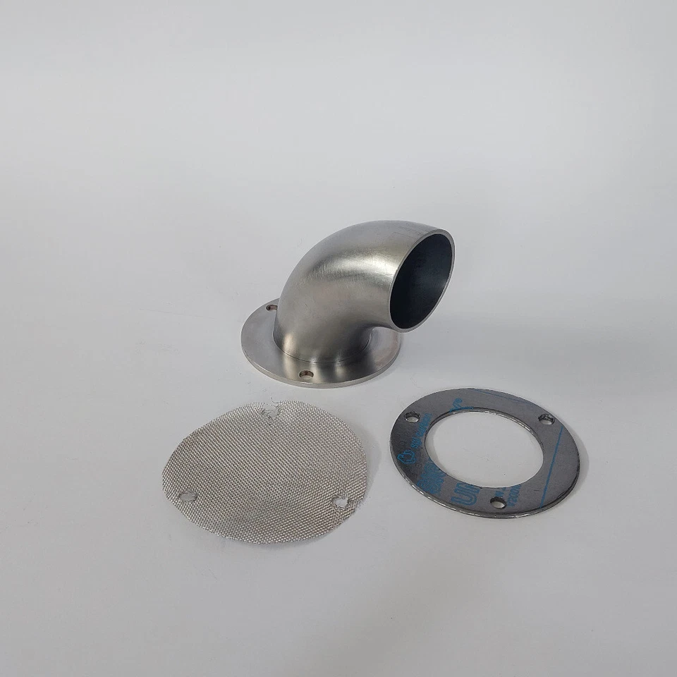 CFMOTO CForce 450 / 520 / 625 Auspuff Endstück 50mm Edelstahl + Dichtung + Sieb - Bild 1 von 1