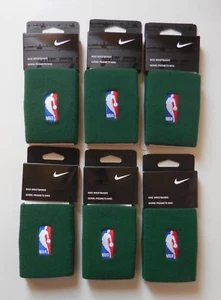 Nike NBA Dri-Fit Wristbands Fir/Fir Set of 6 Pairs - Picture 1 of 6