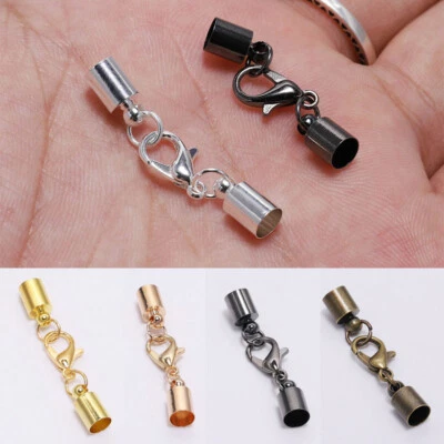 10Pcs/Lots Lobster Clasp Extender Chain for Bracelet Jewelry Connector Craft - Image 1 of 4