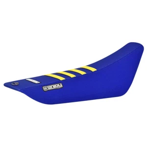 2010-2020 Cobra CX 50 KING Seat Cover Enjoy MFG ALL BLUE YELLOW RIBS #195 - Picture 1 of 4