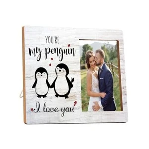 Couple Picture Frame, Wedding Wood Photo Frame, Engagement Anniversary Wedding - Picture 1 of 6