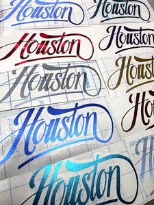 Houston DECAL Holographic colors - Bild 1 von 20