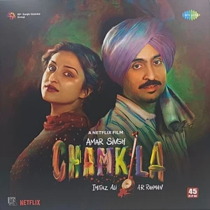 Amar Singh Chamkila LP Record A R Rahman Bollywood Hindi Film Ost Indian Mint - Picture 1 of 6