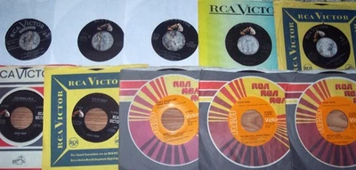 HANK SNOW: Lot of 10 RCA 45s   Incl. 3 EPs   1 w. CHET ATKINS  All Titles Listed - Image 1 of 4