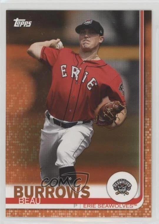 2019 Topps Pro Debut Orange /25 Beau Burrows #110 - Image 1 of 2