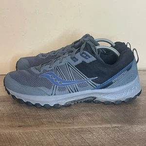 Zapatillas de trail running Saucony Excursion TR14 para hombre talla 11W carbón/tormenta - Imagen 1 de 8