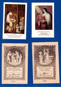 lotto santini-holy cards lot-lot images pieuses-konvolut Andachtsbild  Rif 1 - Foto 1 di 1