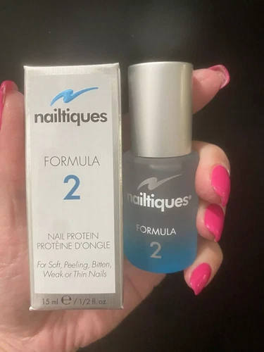 Nailtiques Fórmula 2 Proteína de uñas para uñas suaves, exfoliantes, débiles y delgadas Foto 1 de 1