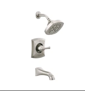 Delta Pierce 144899-SP Single-Handle Tub & Shower Faucet - Brushed Nickel NEW - Picture 1 of 5
