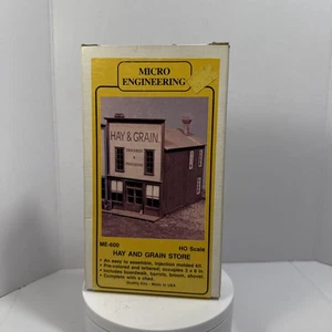HO Scale ME-600 Micro Engineering Hay and Grain Store KIT    - Picture 1 of 2