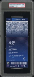 2024 Olympics Commemorative 8/5/2024 Men's Soccer Semifinals Morocco vs Spain... - Picture 1 of 1