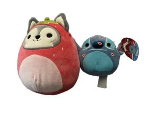 Original Squishmallow, Disney Stitch und Pink Jellytoy 2er Set - Bild 1 von 14