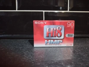 SONY VIDEO Hi8 HMP 90 PAL P5-90HMP3 Metal Particle - P590hmp. Nagelneu Versiegelt.  - Bild 1 von 5