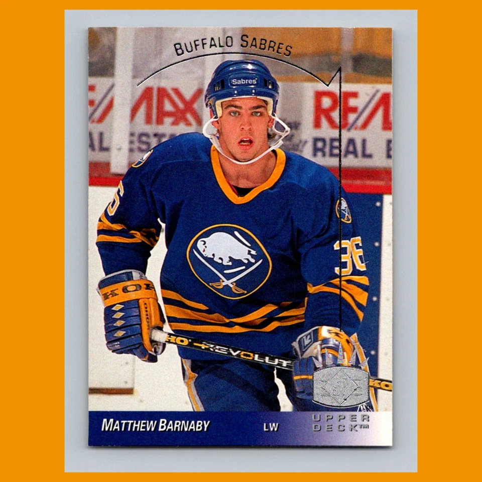 Matthew Barnaby #13 1993-94 Upper Deck SP Inserts Buffalo Sabres Hockey Card NHL - Image 1 of 3