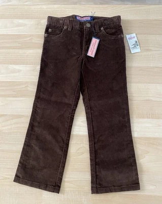 Pantalones de pana marrón cacao Vineyard Vines para niñas 5 nuevos con etiquetas Foto 1 de 3
