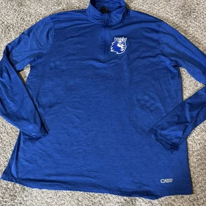 CNTR Sportswear Pullover Herren XL blau Quarter Zip langarm sportlich - Bild 1 von 8