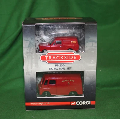 CORGI TRACKSIDE ROYAL MAIL 4 VEHICLE VAN SET 1/76 OO #RM2004 - Image 1 of 2