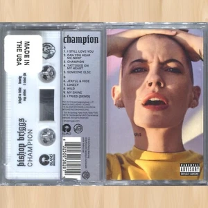 Bishop Briggs CHAMPION White UO EXCLUSIVE Cassette Tape JEKYLL & HIDE       1105 - Picture 1 of 2