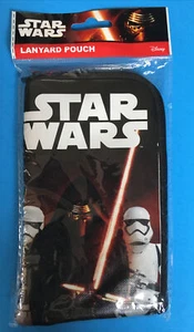 Star Wars Cordón Cremallera Bolsa Kylo Ten Storm Troopers Nuevo - Imagen 1 de 5