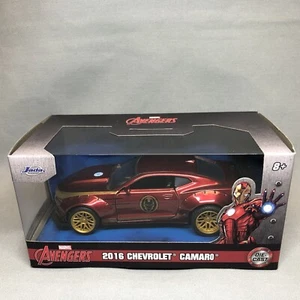 Jada Hollywood Rides Iron Man Theme 2016 Chevrolet Camaro Marvel Avengers 1:32 - Picture 1 of 7