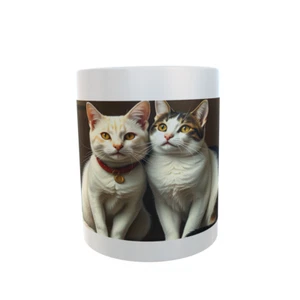 Tasse Katzen Motiv Nr. 3 Fahne Flagge Mug Cup Kaffeetasse - Bild 1 von 3