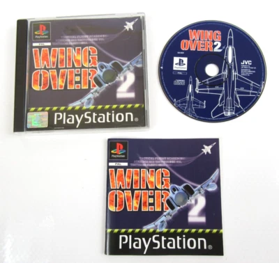 Wing Over 2 PS1 PlayStation 1 PAL Complete - Image 1 of 2